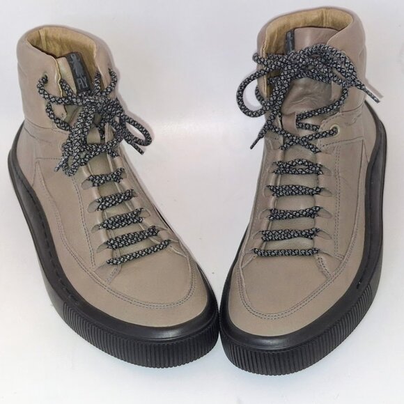 FLY LONDON Samu NEW Leather Men's High-Top Sneaker 42 EU/9 US or 10.5 US Women - Picture 3 of 8